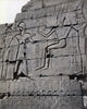 Ramesseum Bas-Relief 19th Century Poster Print showcasing ancient Egyptian artistry.