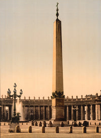 Vatican Obelisk in Saint Peter's Square Poster Print