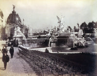 Fountain Coutan and the Central Dome, 1889 Poster Print showcasing architectural details.