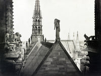 Notre Dame 1860 Historic Poster Print featuring architectural beauty