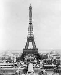 Eiffel Tower Exposition Universelle 1889 Poster Print showcasing the iconic landmark.