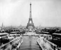 Eiffel Tower Exposition Universelle 1889 Poster Print