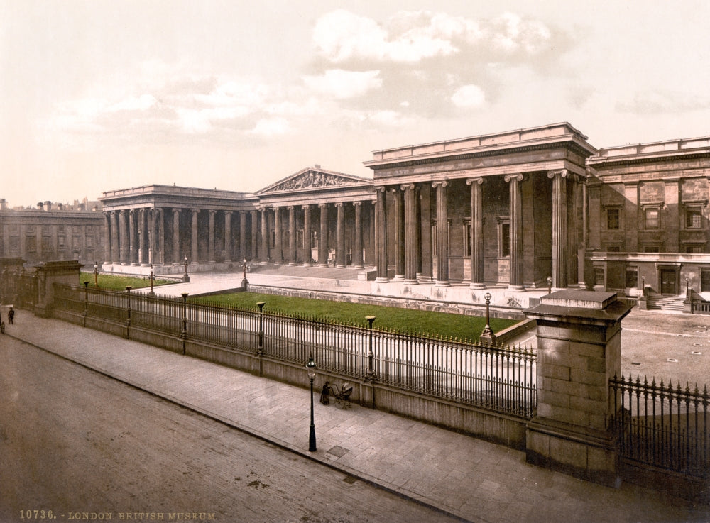 British Museum 1890s Poster Print by Science Source