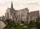 St. Patrick's Cathedral Dublin 1890s Vintage Poster Print