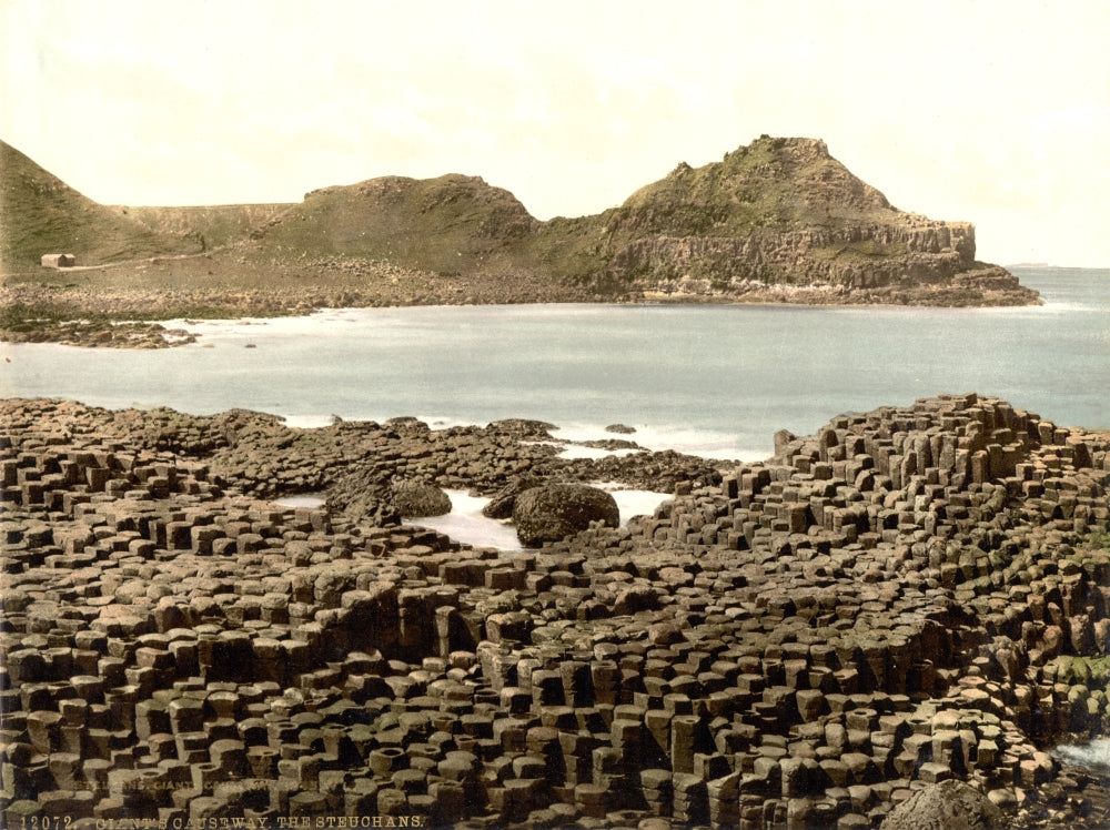 The Steuchans Giant's Causeway Poster Print - 1890s Artwork