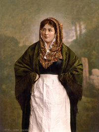 Irish Colleen Poster Print from the 1890s - Art Print