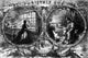Christmas Eve, 1899 Poster Print showcasing a nostalgic Christmas celebration