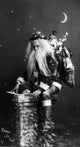 Vintage 1900 Santa Claus Poster Print