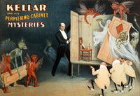 Harry Kellar American Magician Poster Print showcasing vintage magic performance.