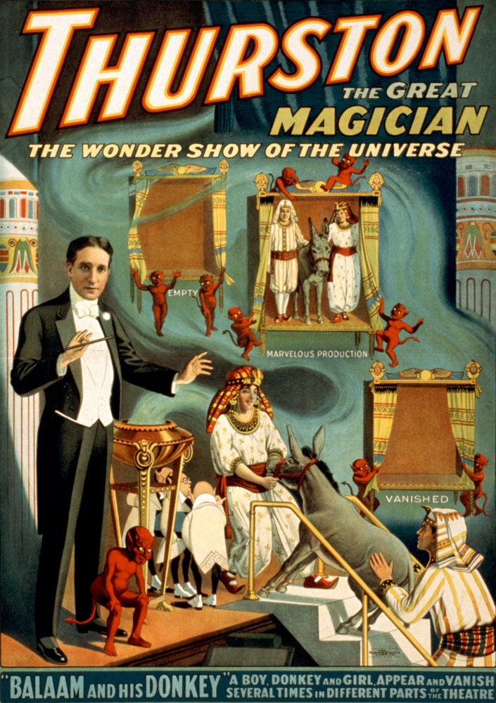 Howard Thurston American Magician Poster Print