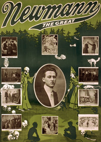 C.A. George Newmann American Hypnotist Poster Print