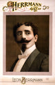 Leon Herrmann French Magician Poster Print showcasing vintage magic performance art.