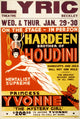 Theodore Hardeen Hungarian Escape Artist Poster Print