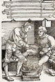 Thigh Cauterization 16th Century Medicine Poster Print
