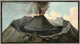 Crater of Mount Vesuvius poster print showcasing natural beauty and geological features.