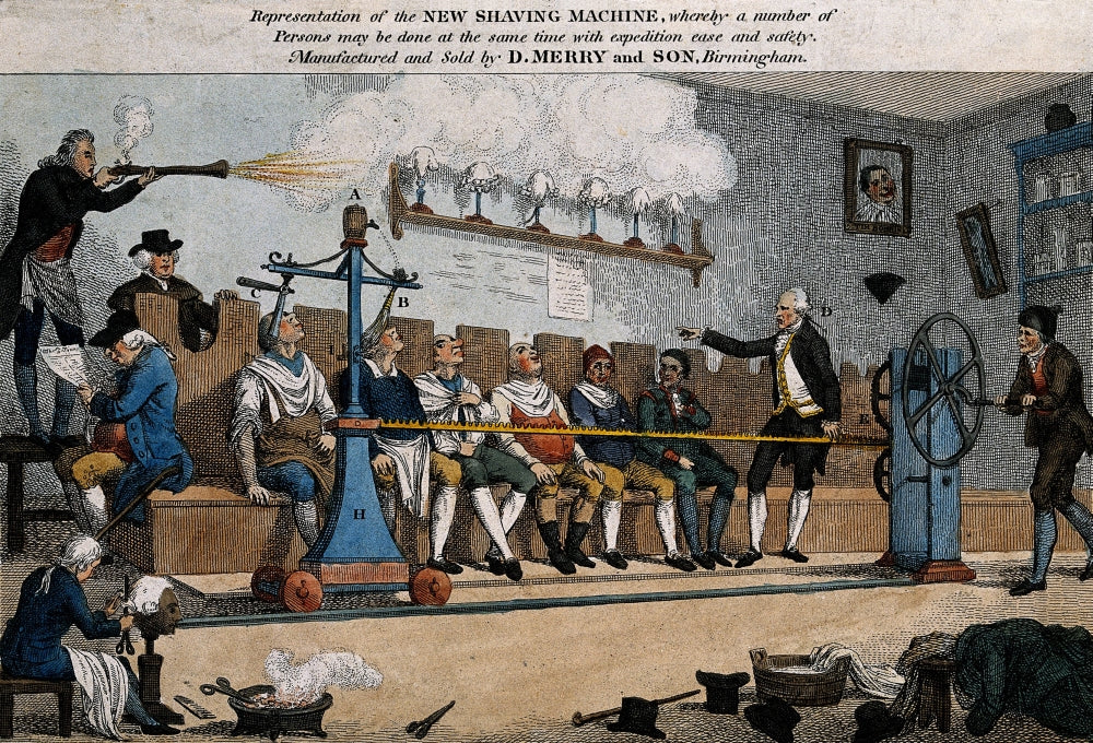 Industrial Shaving Machine Poster Print from 1770, Science Source.