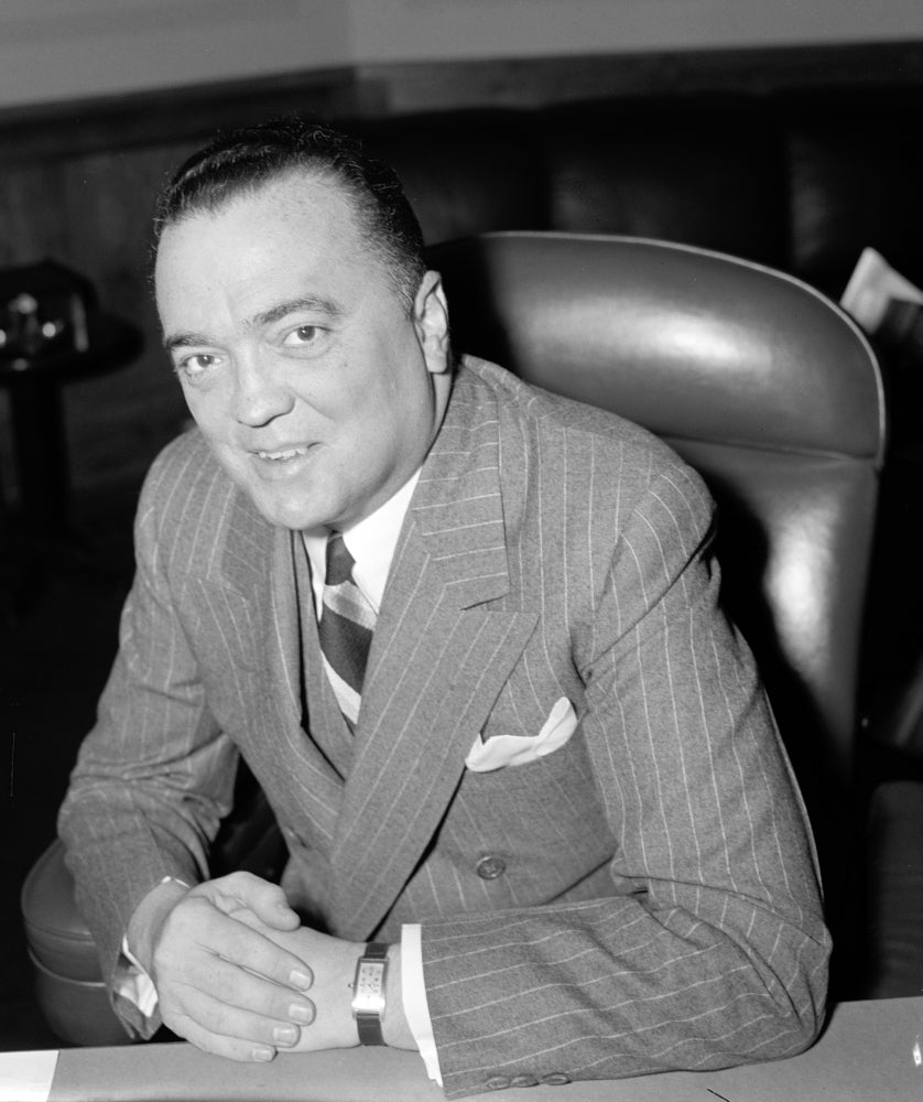 J. Edgar Hoover Poster Print - First Director of the FBI