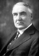 Candidate Warren G. Harding 1920 Poster Print showcasing historical political campaign art.