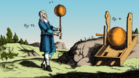 Otto von Guericke Electric Generator 1672 Poster Print