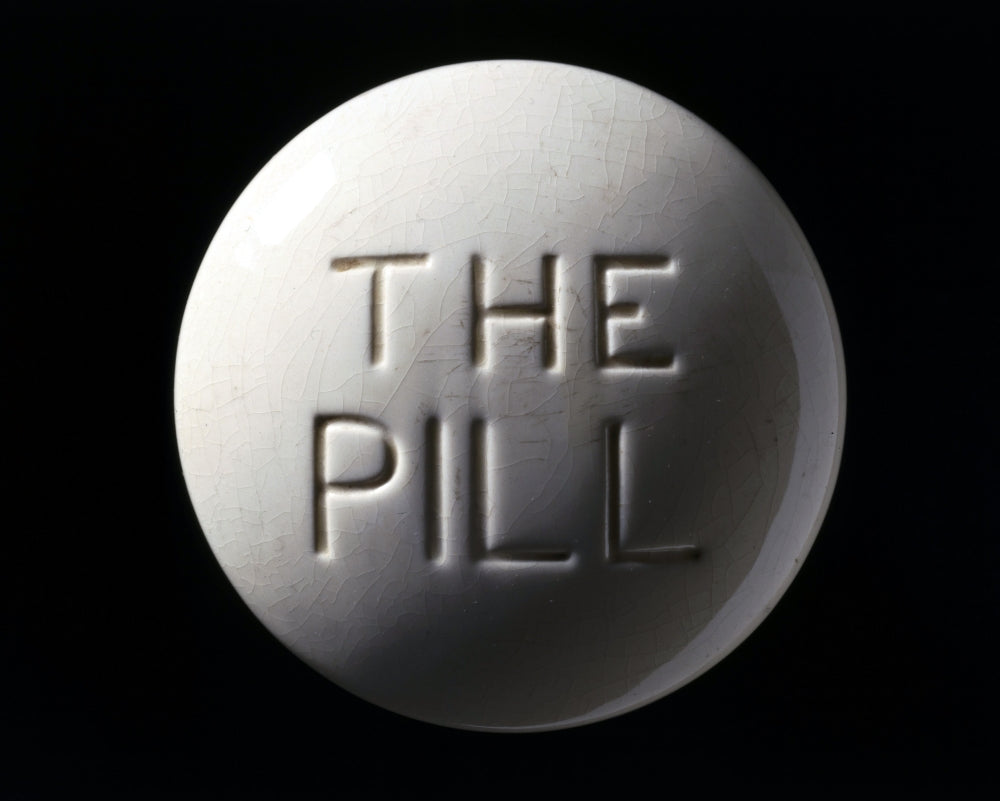 Model of Contraceptive Pill, c.1970 Poster Print by Science Source