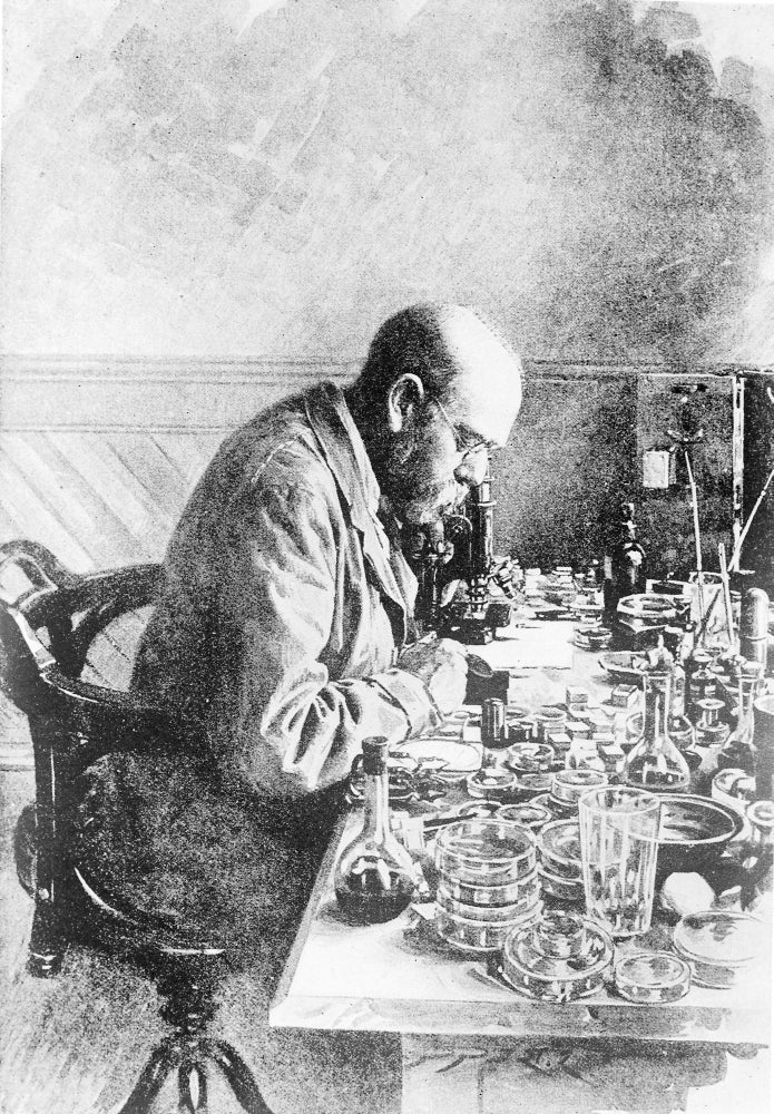 Robert Koch German Bacteriologist Poster Print on premium paper.
