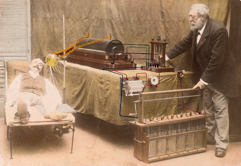 Arthur Radiguet Making Radiograph 1898 Fine Art Print