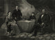 President Lincoln with His Family Poster Print