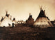 Piegan Indian Tipis Medicine Tipi c. 1900 Poster Print