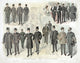 American Fashions, 1899 Poster Print showcasing vintage style clothing.
