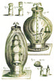 Robert Boyle's Experimental Air Pumps 1669 poster print showcasing scientific innovation.