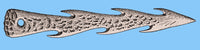 Bronze Age Barbed Point Harpoon Poster Print showcasing ancient craftsmanship.