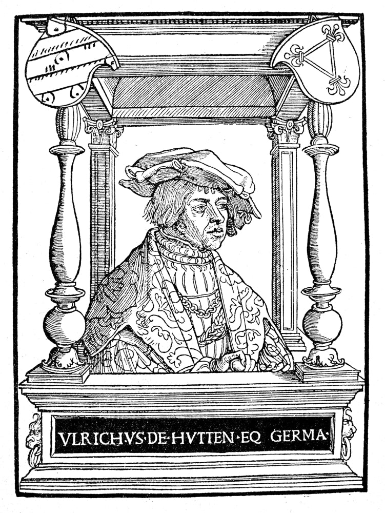 Ulrich von Hutten Poster Print - German Poet and Reformer