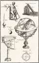 Astronomical Instruments and More, 1769 Poster Print showcasing historical astronomical tools.