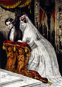 Church Wedding 1846 Fine Art Poster Print by Science Source