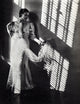 Fashion Model Poster Print from 1937, vintage fashion art