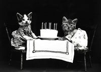 The Birthday Cake 1914 Poster Print - Vintage Artwork