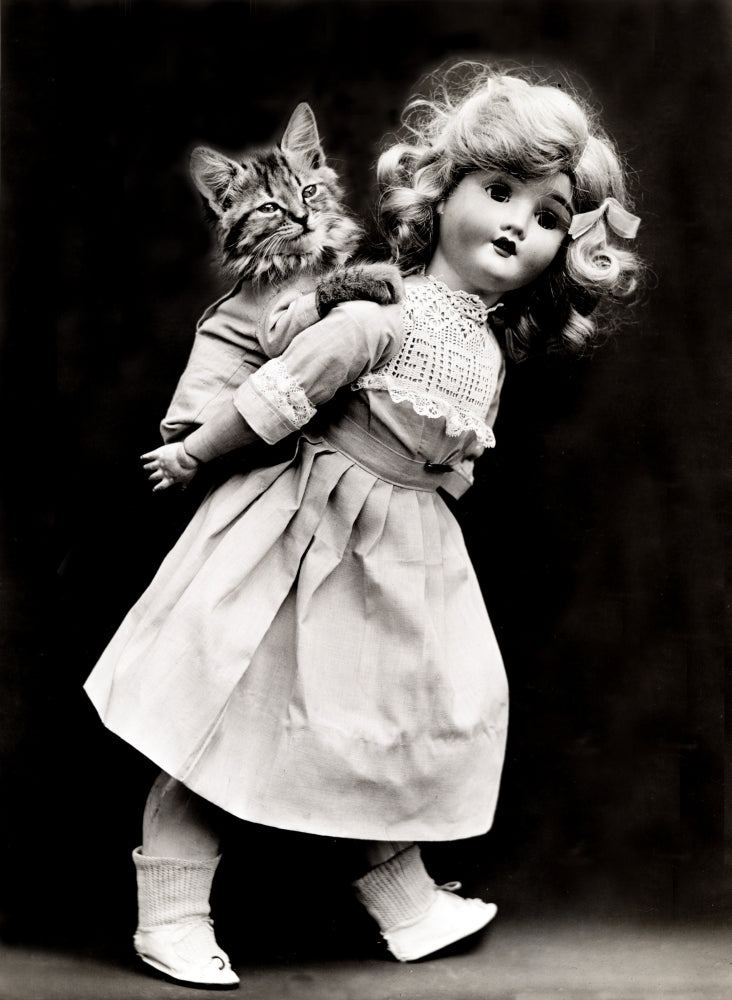 Piggyback 1914 Poster Print showcasing vintage art