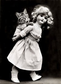 Piggyback 1914 Poster Print showcasing vintage art