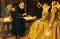William Gilbert Demonstrating Magnet 1598 Poster Print showcasing historical science.