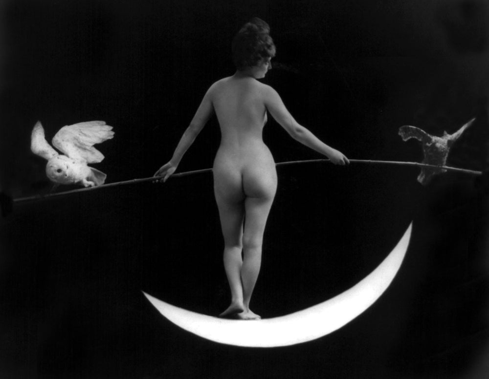 Night, Nude Model 1895 Poster Print showcasing classic artistry.