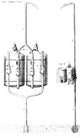 Savery's Engine to Pump Mine Water, 1699 poster print showcasing historical engineering.