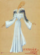 Jeanne Lanvin Design 1937 Poster Print by Science Source