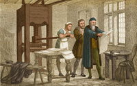 Johannes Gutenberg German Book Printer Poster Print by Science Source