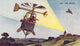 Flying Sentinel French Postcard Poster Print from the 1900s.