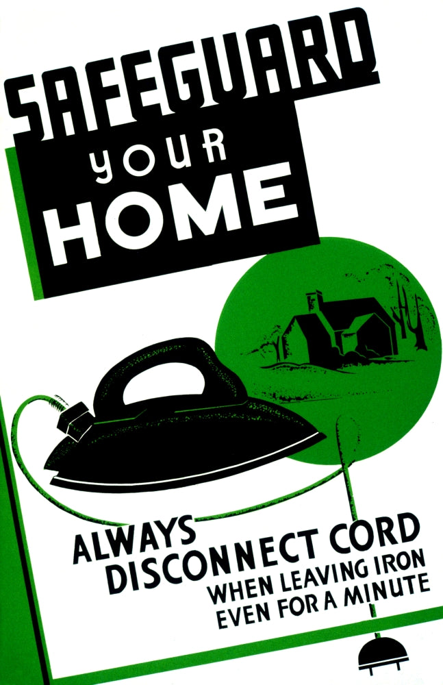 Safeguard Your Home 1940 Poster Print by Science Source