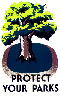 Protect Your Parks 1938 Poster Print by Science Source
