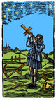 Man Using Navigational Instruments Poster Print showcasing navigational tools and techniques