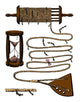 Chip Log Navigational Tool Poster Print showcasing maritime history.