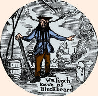 Edward Teach (Blackbeard) Pirate Poster Print by Science Source