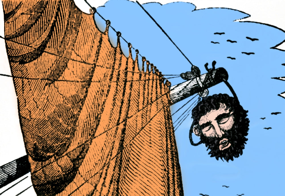 Blackbeard Edward Teach Pirate Poster Print
